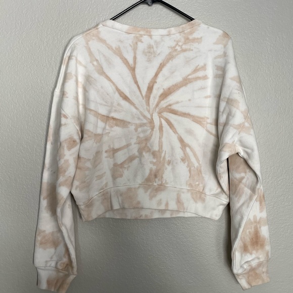 NWOT Reformation Hunter Swirl Tie Dye Crewneck Pullover Sweatshirt - Picture 7 of 9